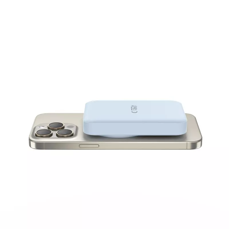 TECH-PROTECT PB11 LIFEMAG MagSafe powerbank 10000mAh blauw