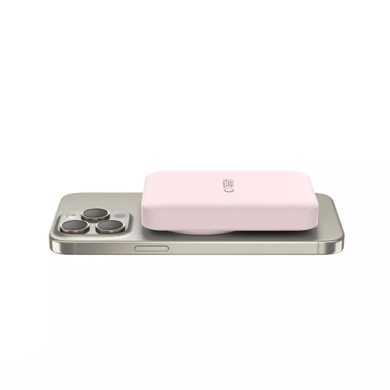 TECH-PROTECT PB11 LIFEMAG MagSafe powerbank 10000mAh roze