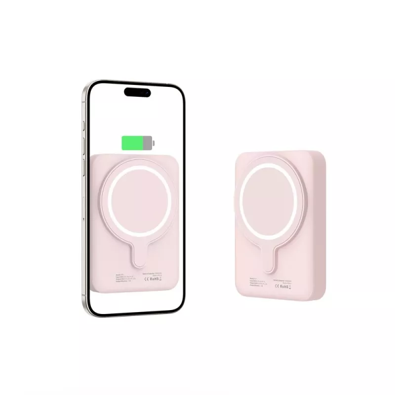 TECH-PROTECT PB11 LIFEMAG MagSafe powerbank 10000mAh roze