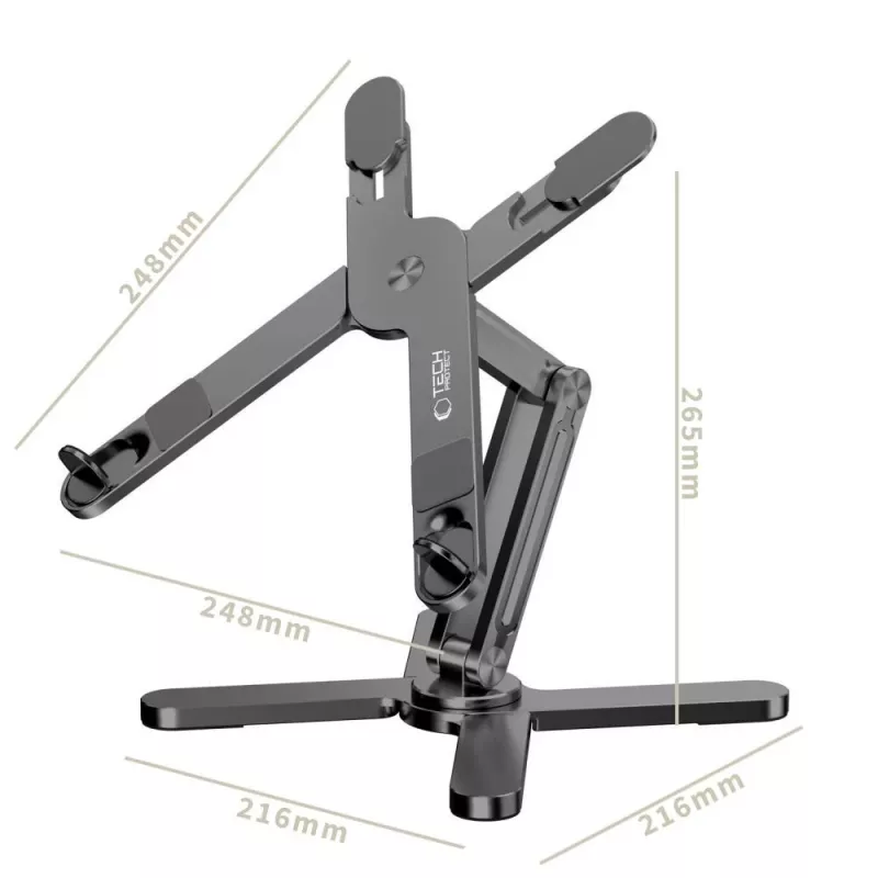 TECH-PROTECT ULS200 universele laptopstandaard grijs