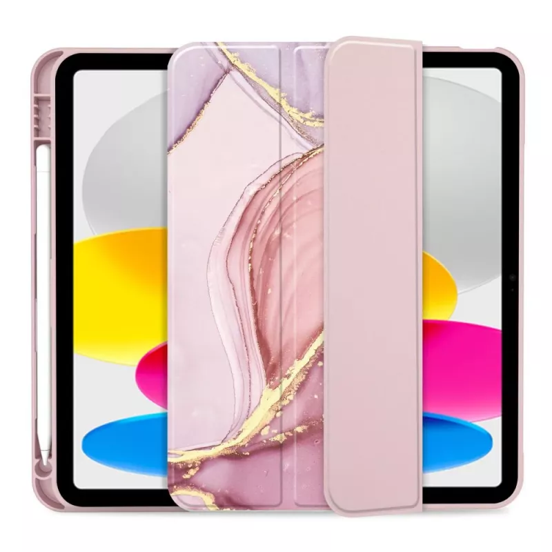 Tech-Protect SC Pen Hoes voor iPad 10.9 (10th Gen, 2022) / iPad 11 (2025), Marmer