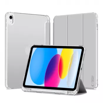 Tech-Protect SC Pen hybride case voor iPad 10,9 inch (10e gen, 2022) / 11 inch (2024/2025) - grijs