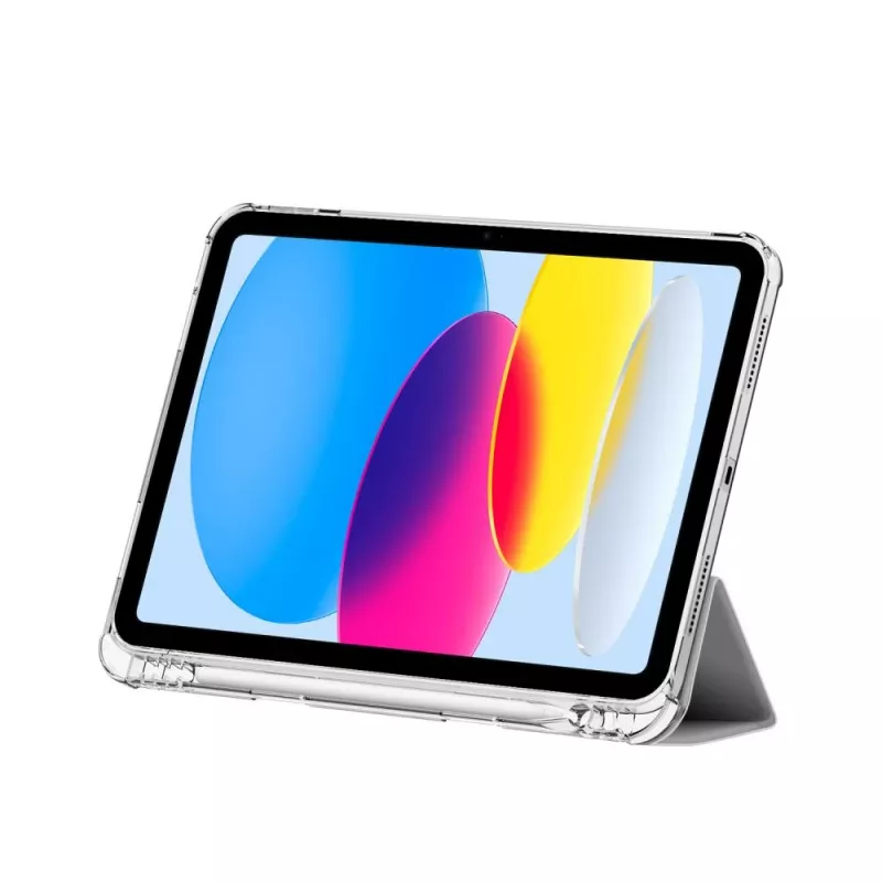 Tech-Protect SC Pen hybride case voor iPad 10,9 inch (10e gen, 2022) / 11 inch (2024/2025) - grijs