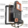 TECH-PROTECT IPX8 universele waterdichte duikhoes zwart/oranje