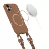 Tech-Protect Magnecklace MagSafe iPhone 16 chocoladebruin