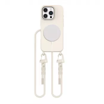 Tech-Protect Magnecklace MagSafe iPhone 16 Pro Max latte