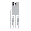 Tech-Protect Magnecklace MagSafe telefoonkoord voor iPhone 16 Pro Max grijs