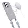 Tech-Protect Magnecklace MagSafe telefoonkoord voor iPhone 16 Pro Max grijs