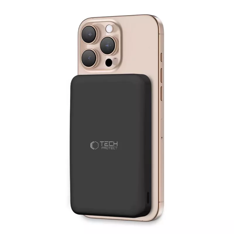 TECH-PROTECT PB24 LIFEMAG QI2 MAGSAFE POWERBANK 10000MAH ZWART