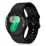 TECH-PROTECT siliconen Samsung Galaxy Watch 4 / 5 / 5 Pro / 6 / 7 / FE zwart