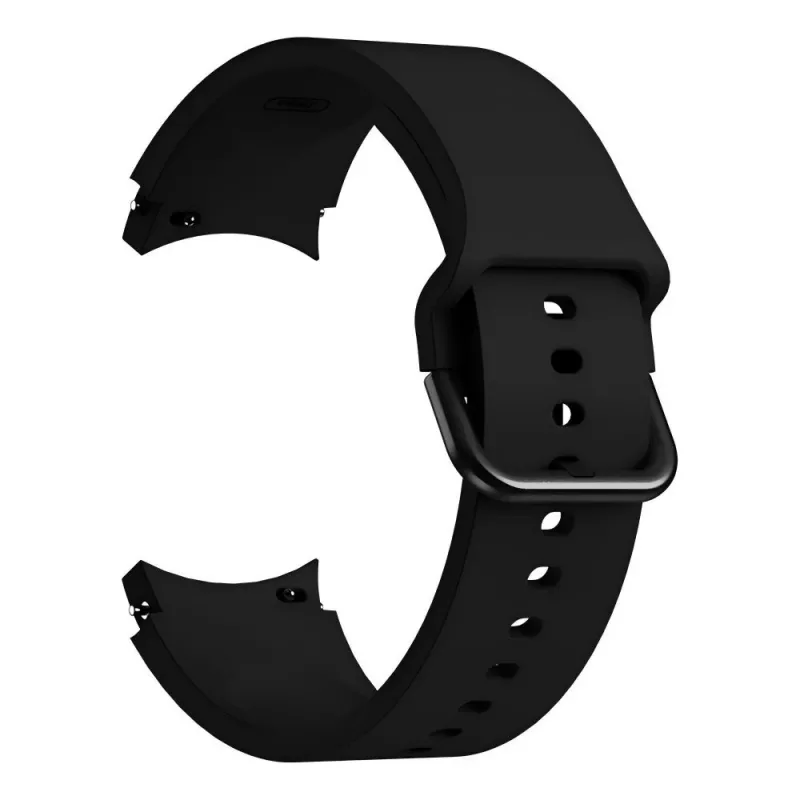 TECH-PROTECT siliconen Samsung Galaxy Watch 4 / 5 / 5 Pro / 6 / 7 / FE zwart