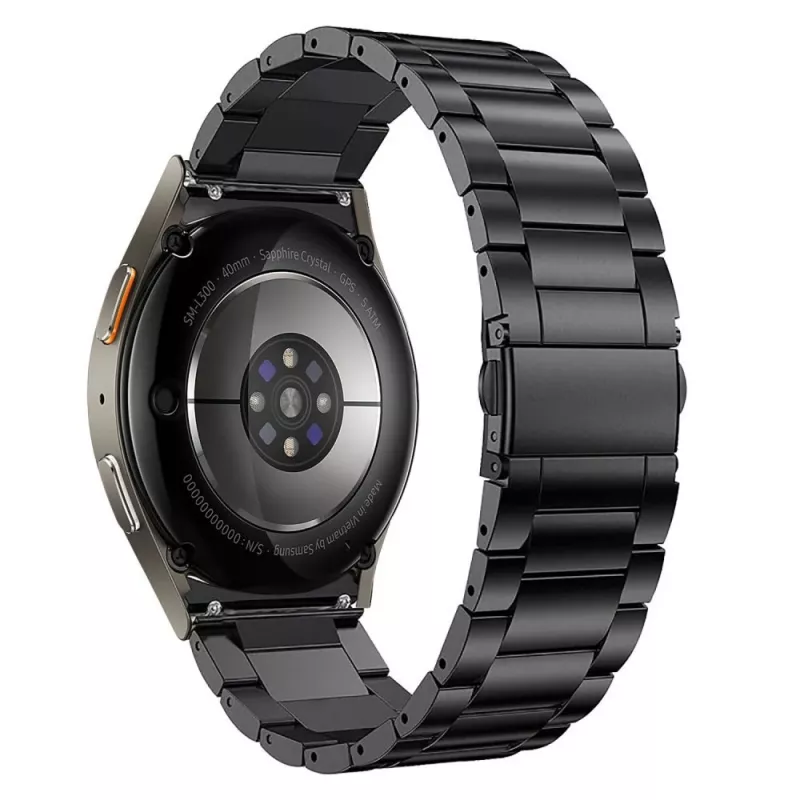 TECH-PROTECT STAINLESS SAMSUNG GALAXY WATCH 4 / 5 / 5 PRO / 6 / 7 / FE ZWART