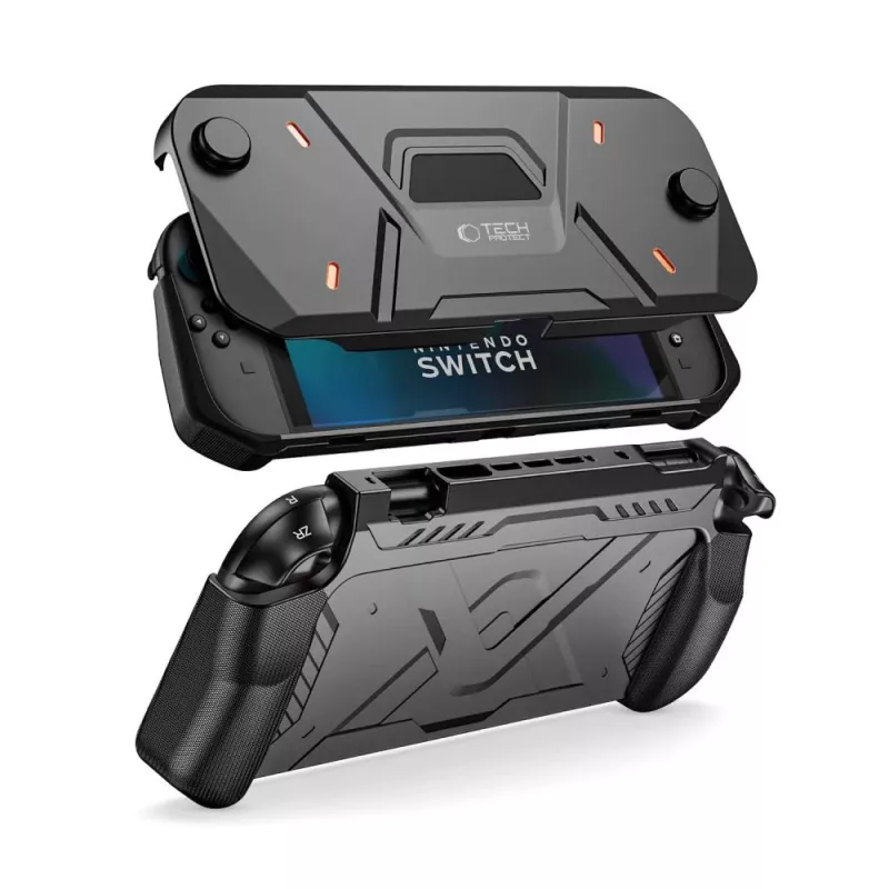 TECH-PROTECT CARBONOX NINTENDO SWITCH 2 ZWART