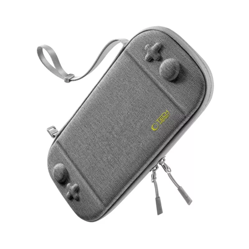 TECH-PROTECT Slim Pouch voor Nintendo Switch 2, donkergrijs