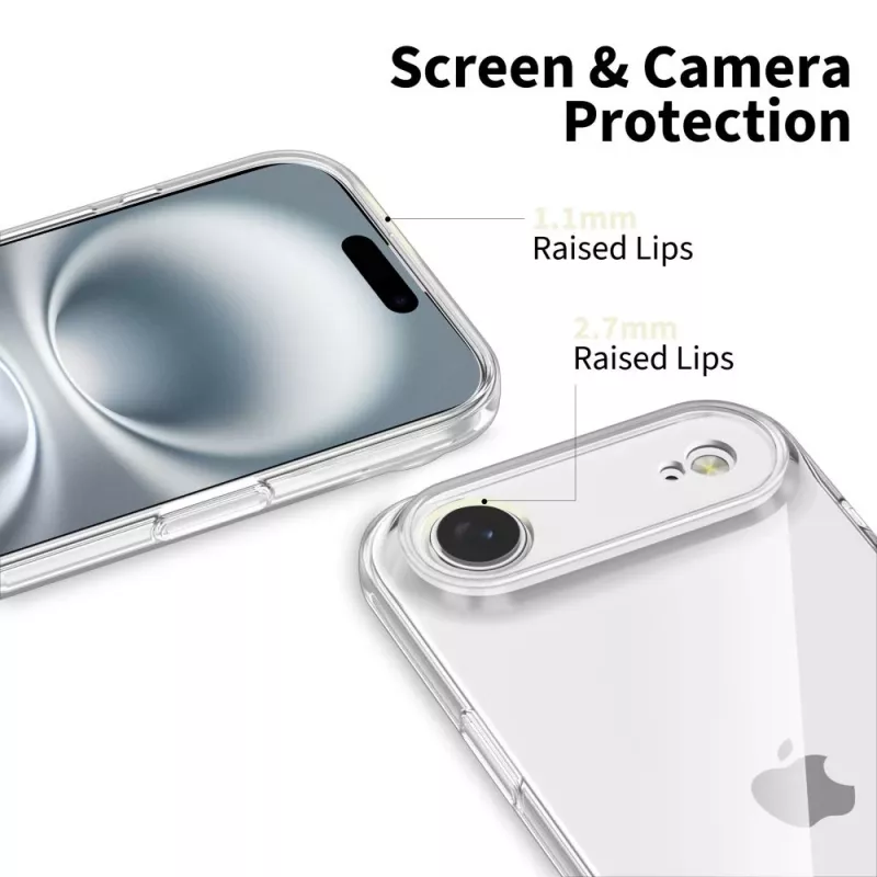 Tech-Protect Flexair iPhone 17 Air Clear beschermhoes