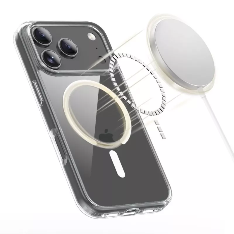 Tech-Protect Flexair Hybrid MagSafe iPhone 17 Pro Max transparant