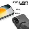 Tech-Protect MagFlex MagSafe iPhone 17 achterkant hoes Shiny Black