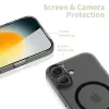 Tech-Protect MagSlim MagSafe iPhone 17 achterkant hoes Matte Black