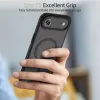 Tech-Protect Magmat MagSafe iPhone 17 Air Matte Black achterkant hoes