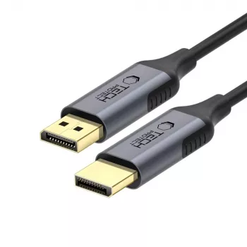 TECH-PROTECT ULTRABOOST DisplayPort naar DisplayPort kabel 1.4 4K 60Hz 200cm zwart
