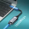 TECH-PROTECT ULTRABOOST adapter USB 3.0 naar Ethernet RJ45 1000Mbps zwart