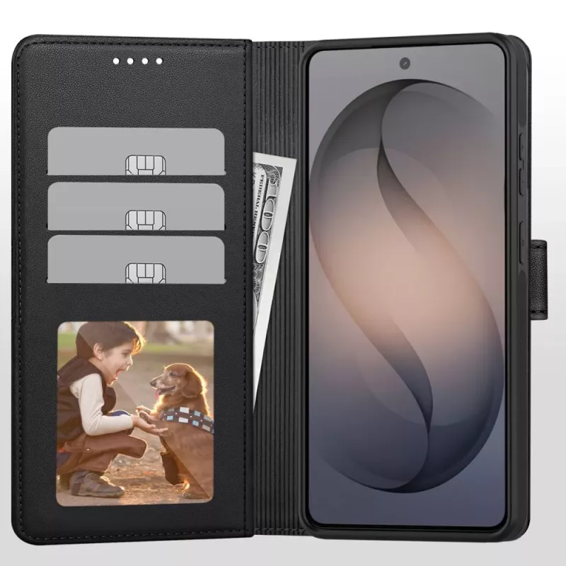 TECH-PROTECT Wallet MagSafe voor Samsung Galaxy S26 matzwart
