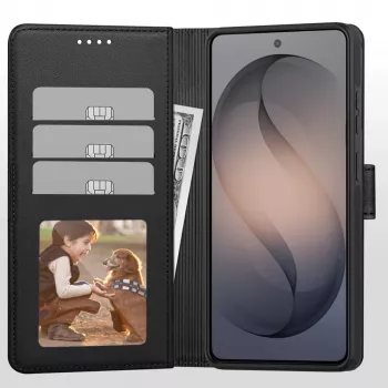 TECH-PROTECT Wallet MagSafe hoes voor Samsung Galaxy S26 Ultra, matzwart