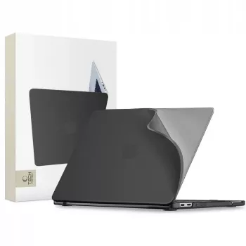Tech-Protect Softshell MacBook Neo 13 2026 Matte Black beschermende hardcase