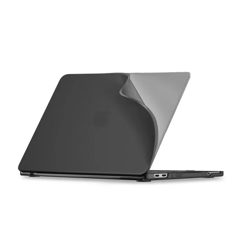 Tech-Protect Softshell MacBook Neo 13 2026 Matte Black beschermende hardcase