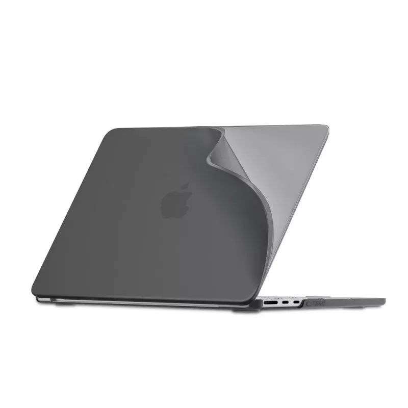 Tech-Protect Smartshell hardcase voor MacBook Air 13 M2-M5 2023-2026, matzwart