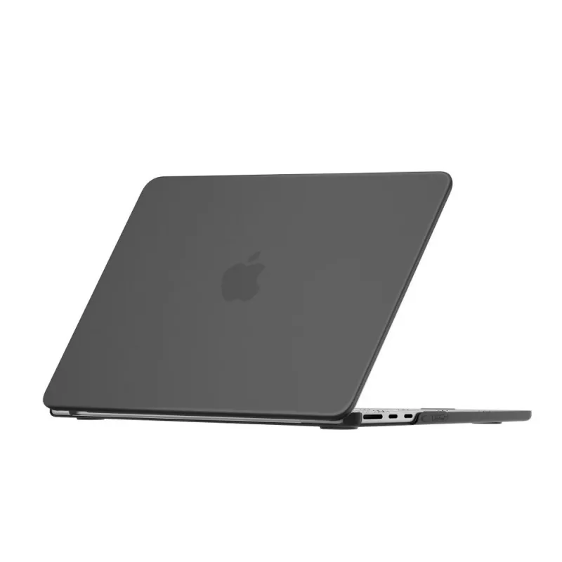 Tech-Protect Smartshell hardcase voor MacBook Air 13 M2-M5 2023-2026, matzwart