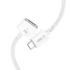 TECH-PROTECT MMC01 UltraBoost magnetische MacBook-kabel USB-C naar MagSafe 3 140W 200cm wit
