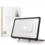 Tech-Protect Kevlar Pro MacBook Neo 13 2026 matzwart/clear beschermende laptopcase