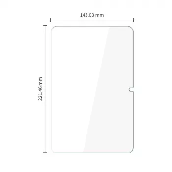 TECH-PROTECT Glass Fit+ gehard glas displaybeschermfolie voor Xiaomi Redmi Pad 2 9.7 - 2-pack transparant