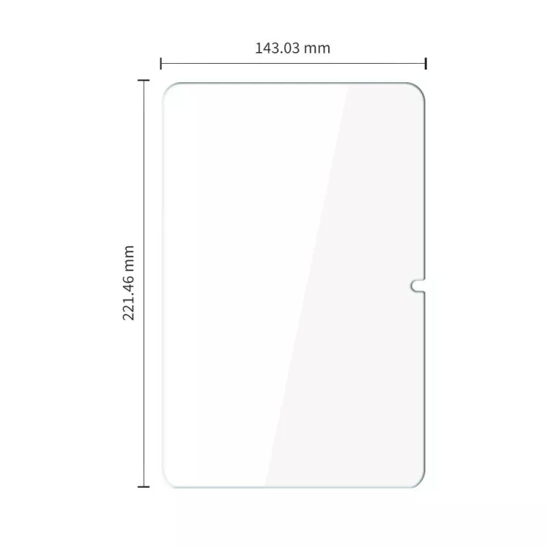 TECH-PROTECT Glass Fit+ gehard glas displaybeschermfolie voor Xiaomi Redmi Pad 2 9.7 - 2-pack transparant