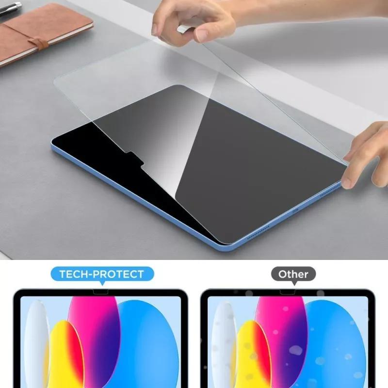 TECH-PROTECT Glass Fit+ gehard glas displaybeschermfolie voor Xiaomi Redmi Pad 2 9.7 - 2-pack transparant