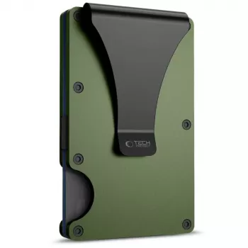 TECH-PROTECT THORN RFID kaartportemonnee militair groen