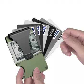 TECH-PROTECT THORN RFID kaartportemonnee militair groen