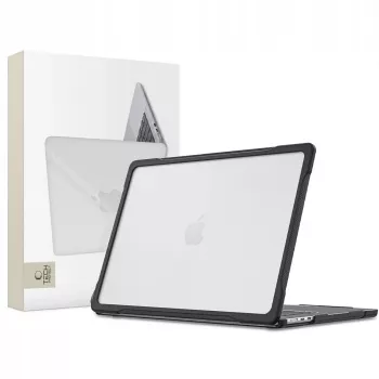 Tech-Protect Velar MacBook Air 13 M2-M5 2023-2026 zwart/mat transparant