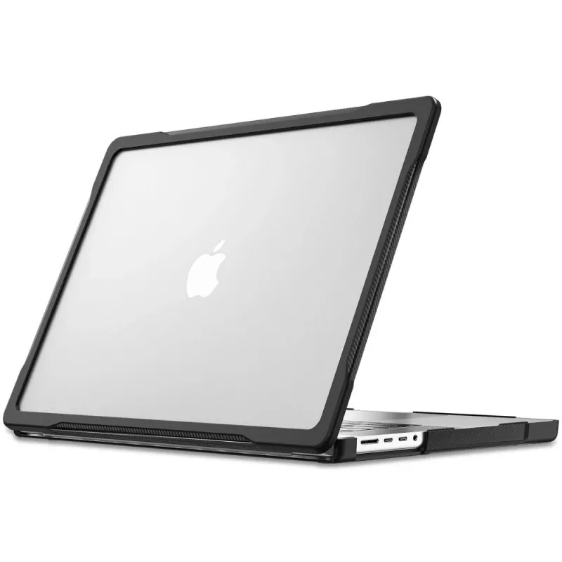 TECH-PROTECT VELAR MacBook Pro 16 M1-M5 / M5 Pro / M5 Pro Max 2021-2026 zwart/mat transparant