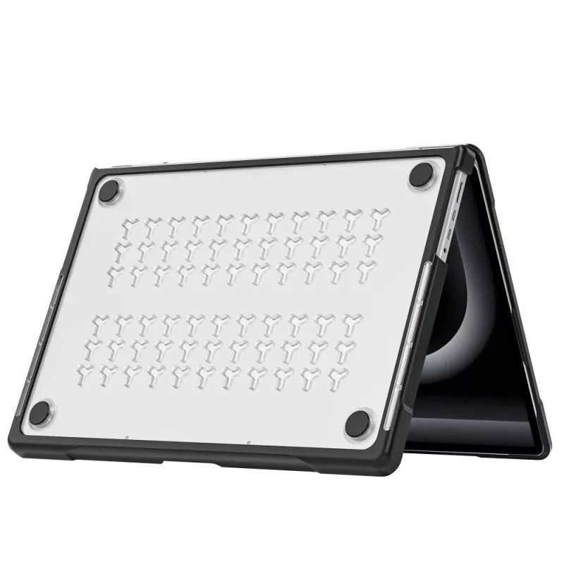 TECH-PROTECT VELAR MacBook Pro 16 M1-M5 / M5 Pro / M5 Pro Max 2021-2026 zwart/mat transparant