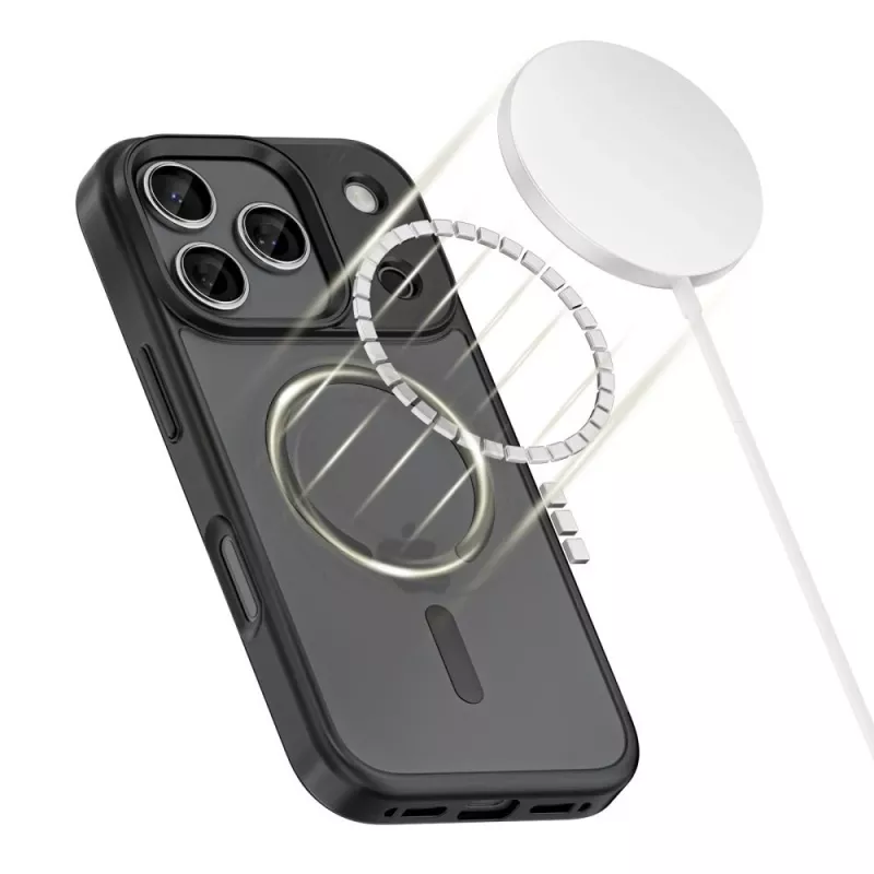 TECH-PROTECT MAGMAT XT 4-SET MAGSAFE IPHONE 17 PRO MAT ZWART