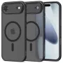 Tech-Protect Magcam MagSafe iPhone 17 Air mat zwart achterkant hoes