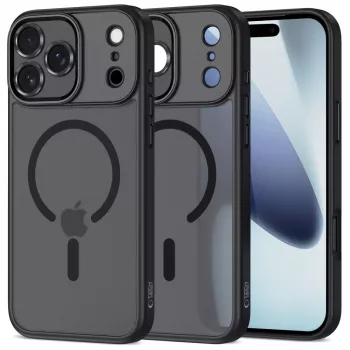 Tech-Protect Magcam MagSafe iPhone 17 Pro Max mat zwart