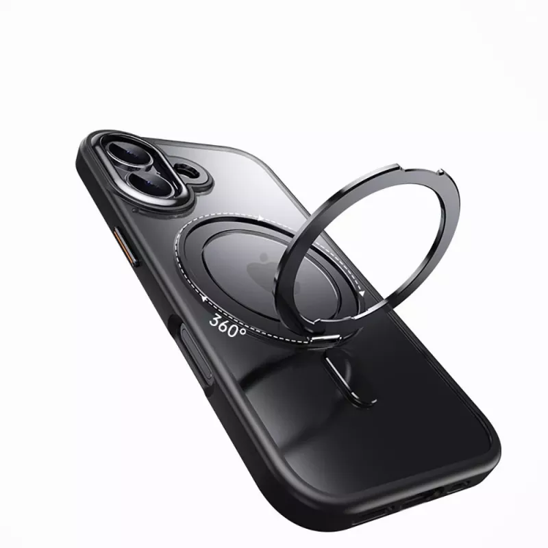 TECH-PROTECT MAGRING MagSafe ringhouder & standaard voor iPhone 17 - zwart