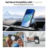 Tech-Protect silicone MagSafe iPhone 17 achterkant hoes zwart