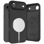 Tech-Protect silicone MagSafe hoes voor Apple iPhone 17 Air - zwart