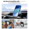 Tech-Protect silicone MagSafe hoes voor Apple iPhone 17 Air - zwart