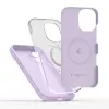 Tech-Protect silicone MagSafe hoes voor Apple iPhone 17 - mauve