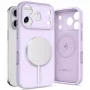 Tech-Protect silicone MagSafe hoes voor Apple iPhone 17 Pro Max - mauve